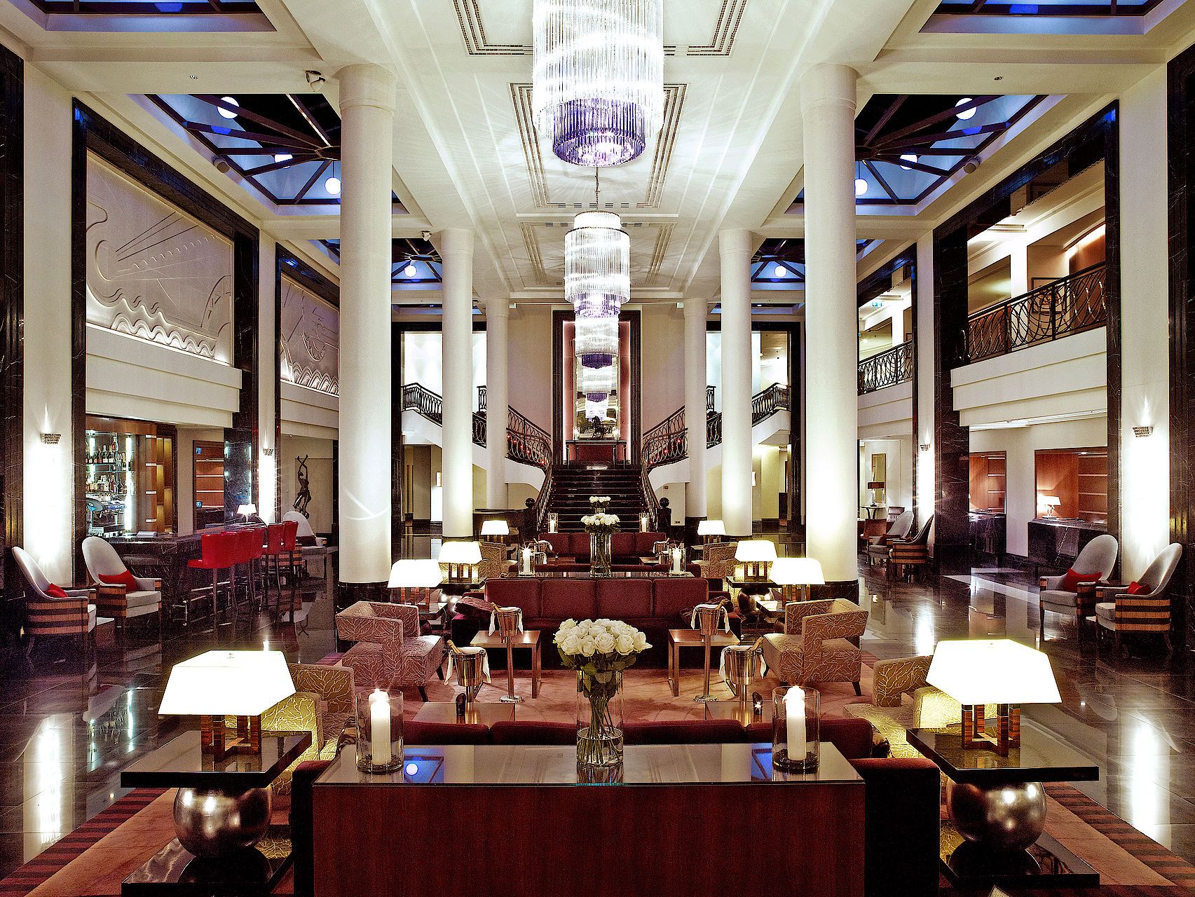 Corinthia hotel St Petersburg lobby